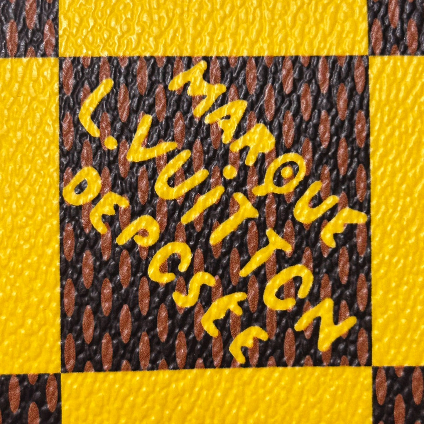 LOUIS VUITTON ルイ・ヴィトン ダミエ ポップ オーガナイザー ドゥポッシュ N40596 イエロー メンズ カードケース
LV