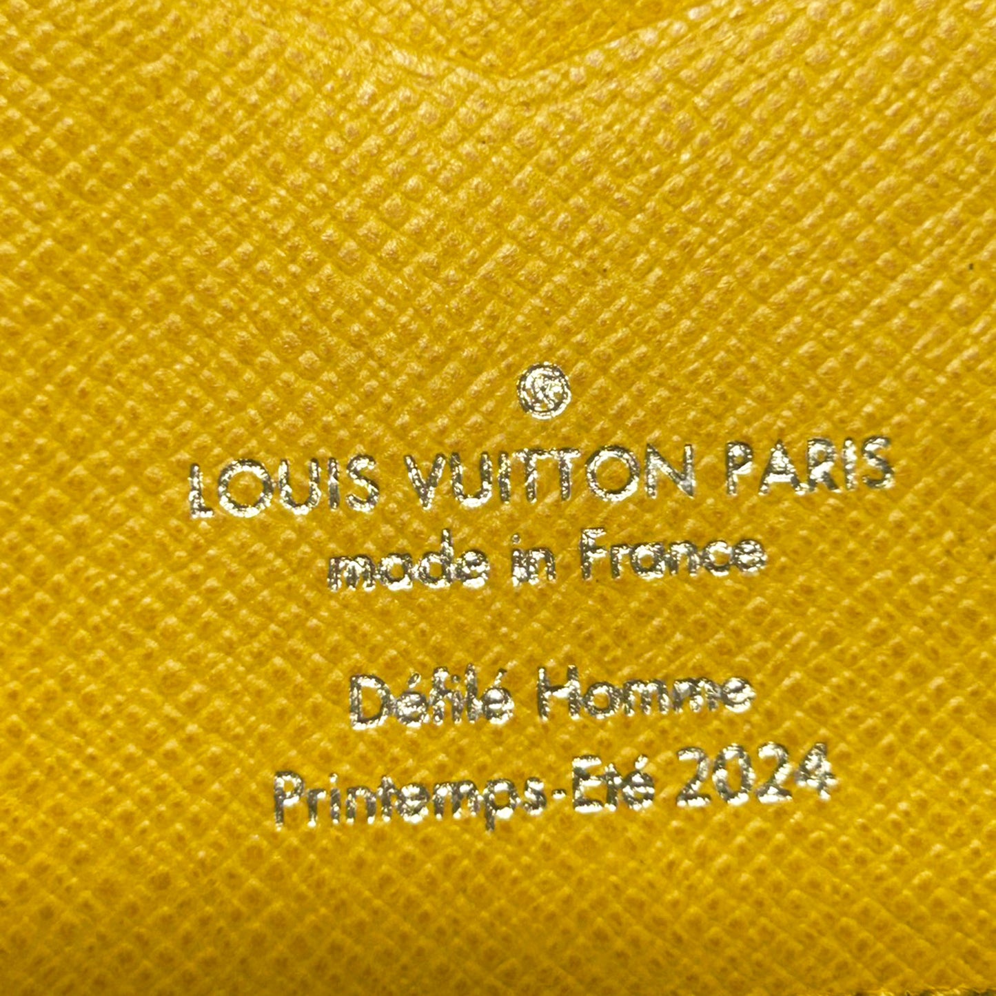 LOUIS VUITTON ルイ・ヴィトン ダミエ ポップ オーガナイザー ドゥポッシュ N40596 イエロー メンズ カードケース
LV