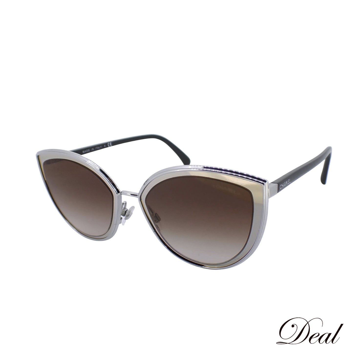CHANEL シャネル キャットアイ ミラーレンズ 4222 54□20 140 ブラウン レディース サングラス