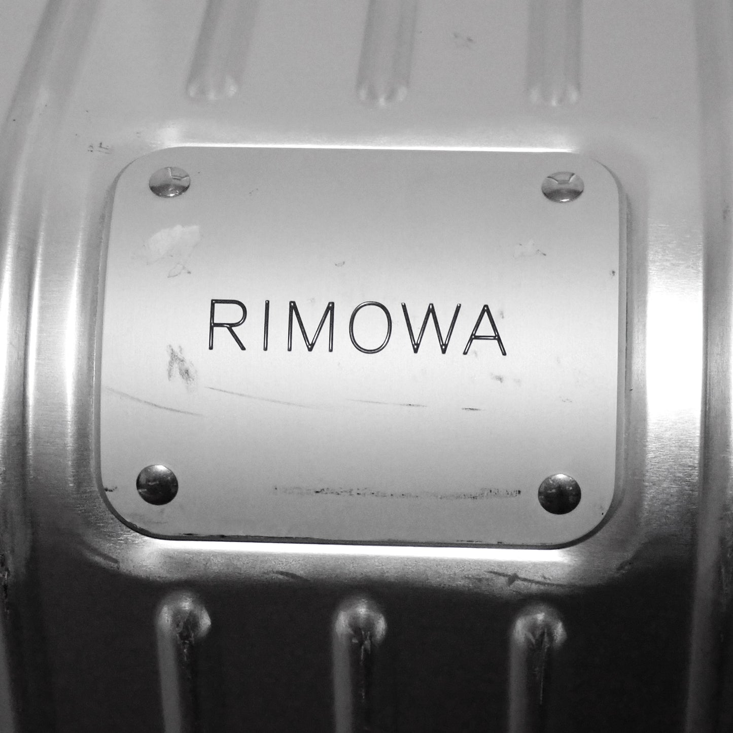 RIMOWA リモワ オリジナル チェックイン L 86 大型 スーツケース シルバー メンズ キャリーバッグ