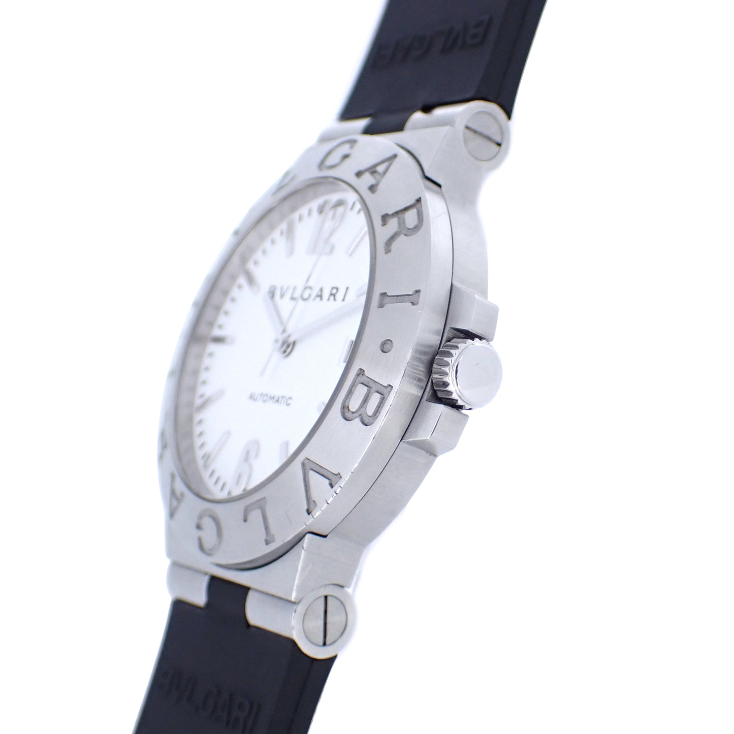 BVLGARI ブルガリ ディアゴノ スポーツ デイト LCV38S メンズ 腕時計