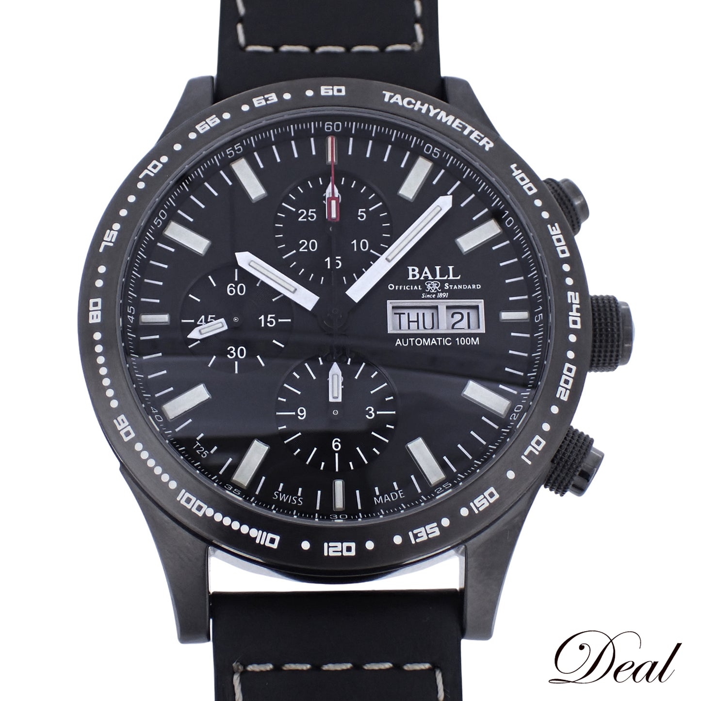 美品 1999本限定 BALL WATCH ボールウォッチ ストークマン ストームチェイサー DLC CM2192C-L5J-BK メンズ 腕時計