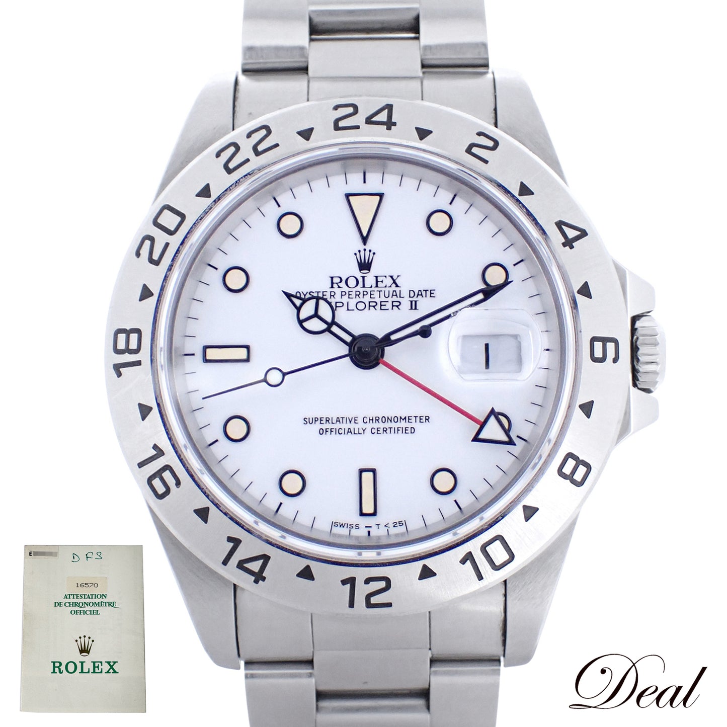 ROLEX ロレックス エクスプローラーll E 16570 メンズ 腕時計