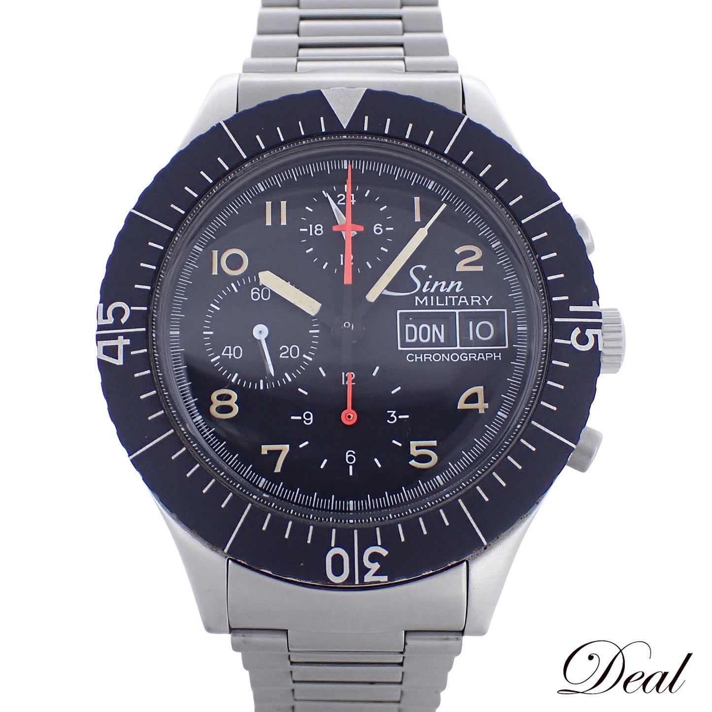 Sinn ジン ミリタリー クロノグラフ レマニア5100 156.B ヴィンテージ メンズ 腕時計