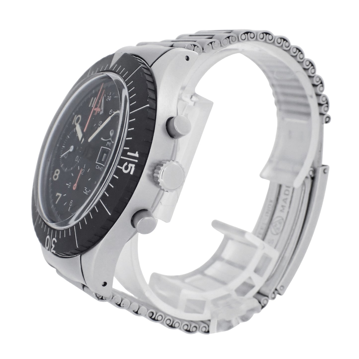 Sinn ジン ミリタリー クロノグラフ レマニア5100 156.B ヴィンテージ メンズ 腕時計