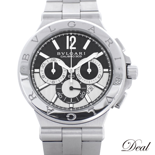 BVLGARI ブルガリ ディアゴノ カリブロ303 DG42SCH メンズ 腕時計