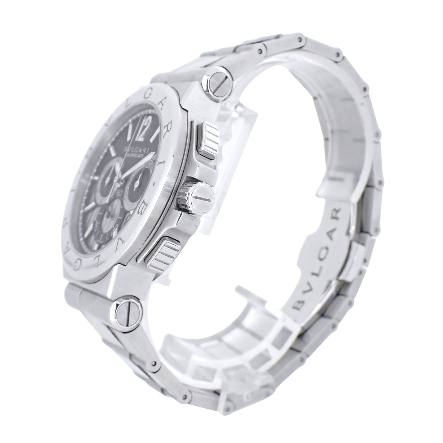 BVLGARI ブルガリ ディアゴノ カリブロ303 DG42SCH メンズ 腕時計