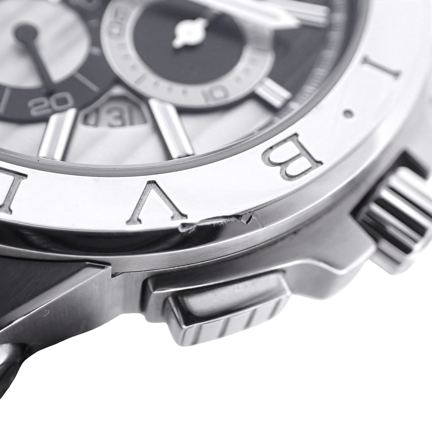 BVLGARI ブルガリ ディアゴノ カリブロ303 DG42SCH メンズ 腕時計