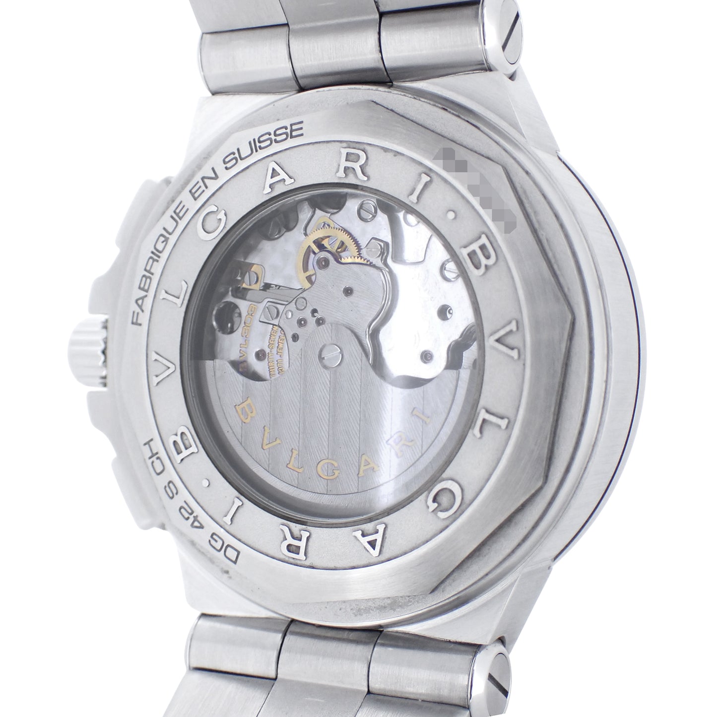 BVLGARI ブルガリ ディアゴノ カリブロ303 DG42SCH メンズ 腕時計
