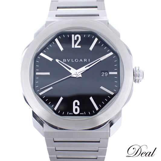 BVLGARI ブルガリ オクト ローマ ブラック OC41S メンズ 腕時計