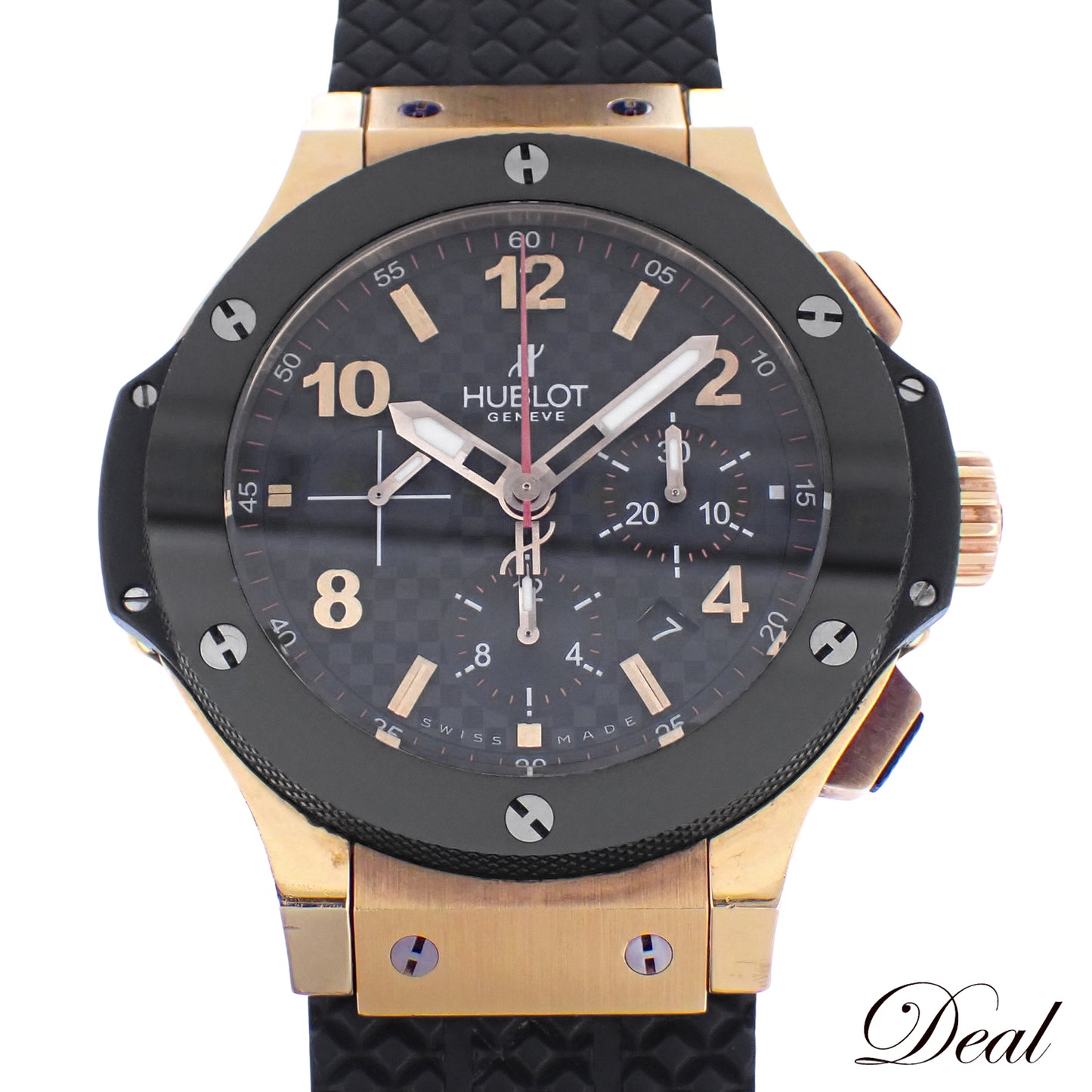 K18PG HUBLOT ウブロ ビッグバン ゴールド セラミック 301.PB.131.RX メンズ 腕時計