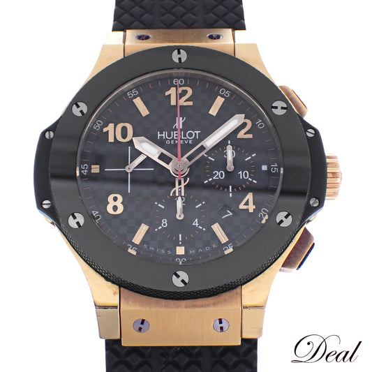 K18PG HUBLOT ウブロ ビッグバン ゴールド セラミック 301.PB.131.RX メンズ 腕時計