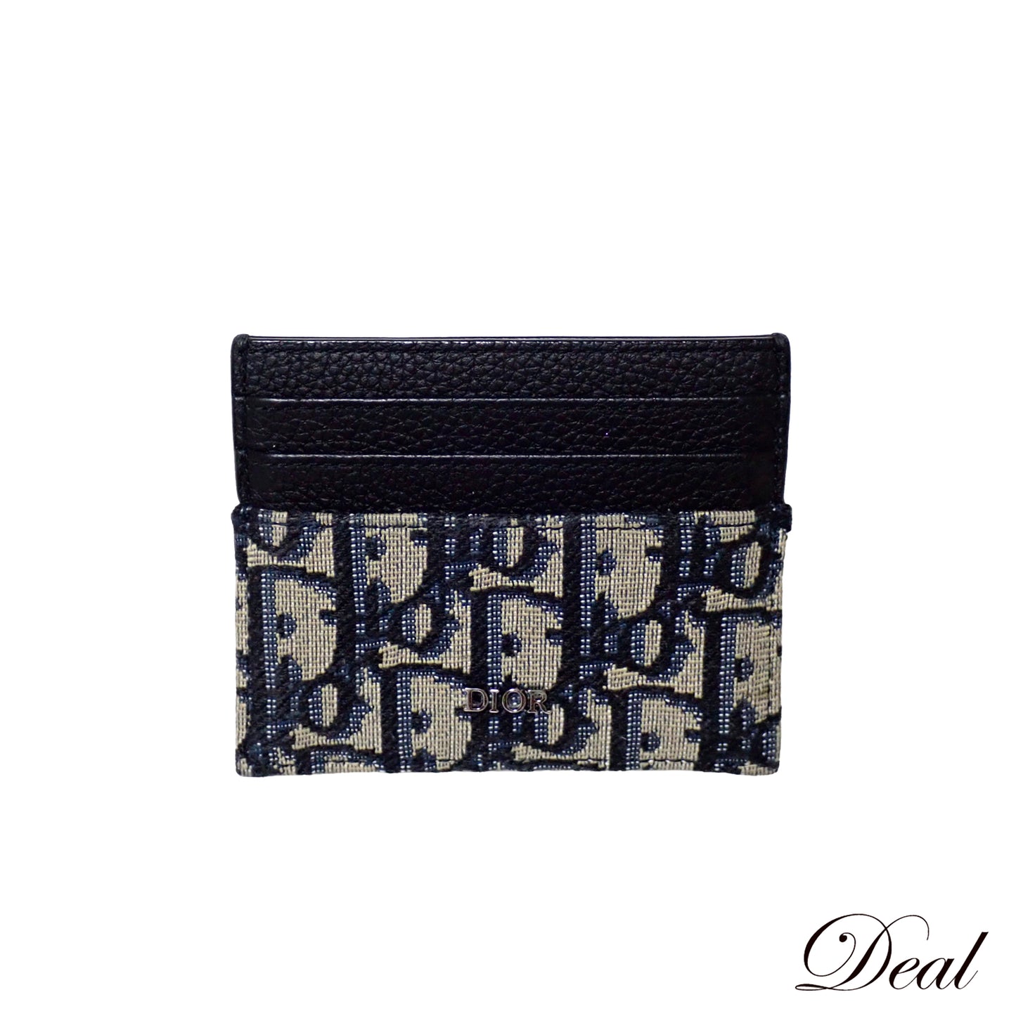 DIOR ディオール オブリーク 2ESCH135YSE_H05E カードホルダー ネイビー メンズ カードケース