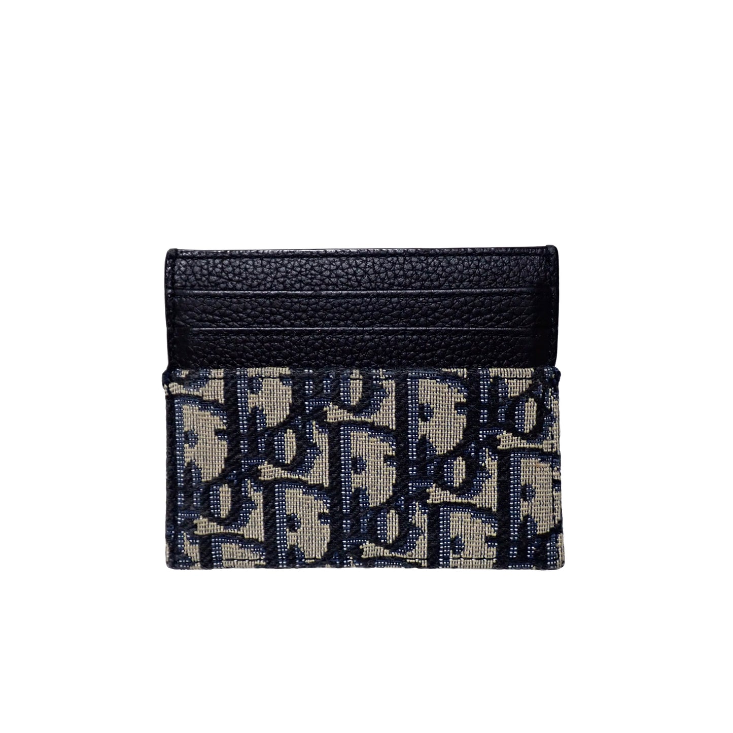 DIOR ディオール オブリーク 2ESCH135YSE_H05E カードホルダー ネイビー メンズ カードケース