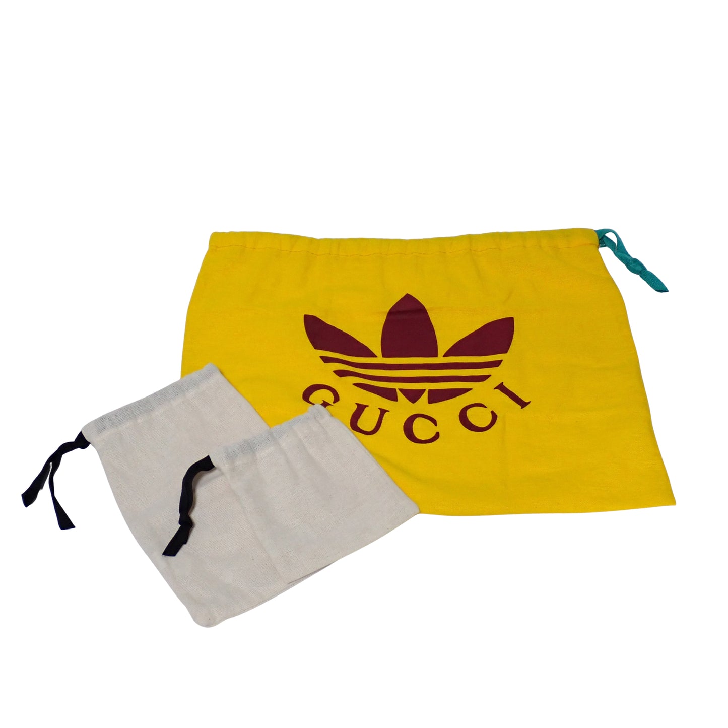 美品 アディダス コラボ GUCCI グッチ ホースビット ハンドバッグ 722009 チェーンショルダー ブラック レディース ショルダーバッグ