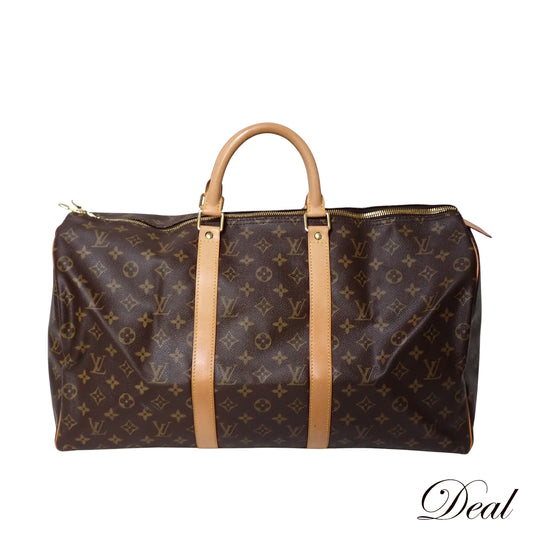 LOUIS VUITTON ルイ・ヴィトン キーポル50 ユニセックス M41426 ブラウン メンズ ボストンバッグ
LV