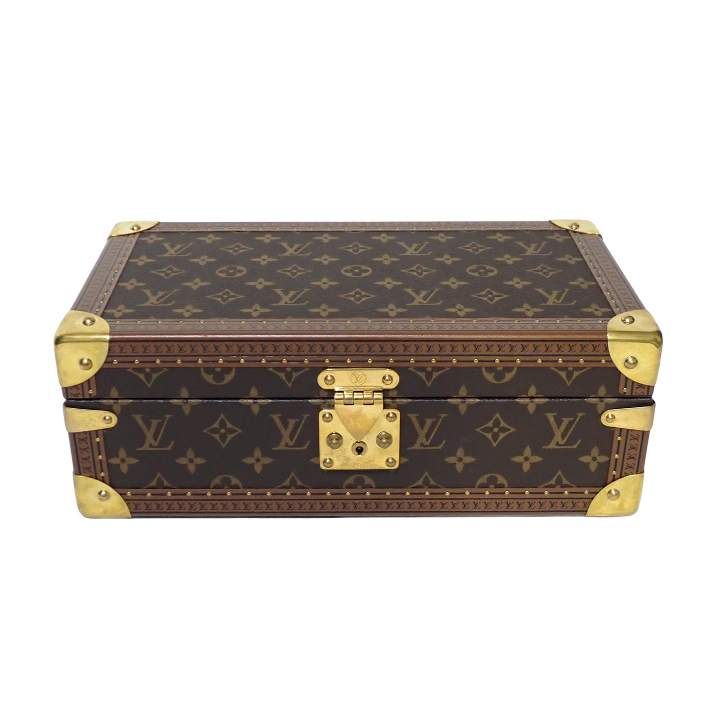 LOUIS VUITTON ルイ・ヴィトン モノグラム コフレ 8モントル M47641 ケース ウォッチボックス ブラウン メンズ 時計パーツ
LV
