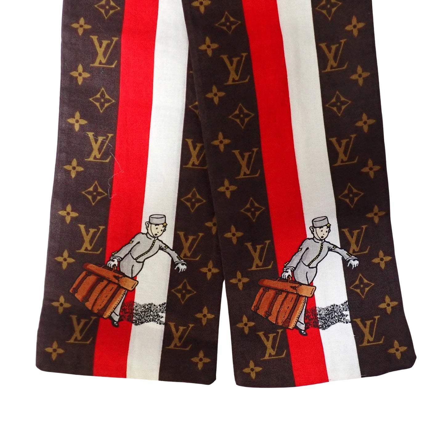 LOUIS VUITTON ルイ・ヴィトン バンドー グルーム ベルボーイ M72128 モノグラム ブラウン レディース スカーフ
LV