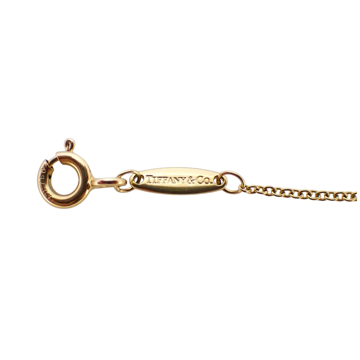 TIFFANY&Co. ティファニー バイザヤード K18YG 1Pダイヤ 60017937 ゴールド レディース ネックレス