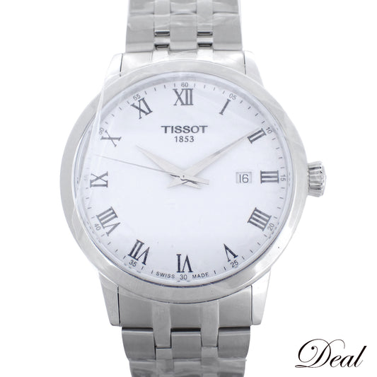 未使用 保管品 TISSOT ティソ T-クラシック クォーツ T129.410.11.013.00 メンズ 腕時計