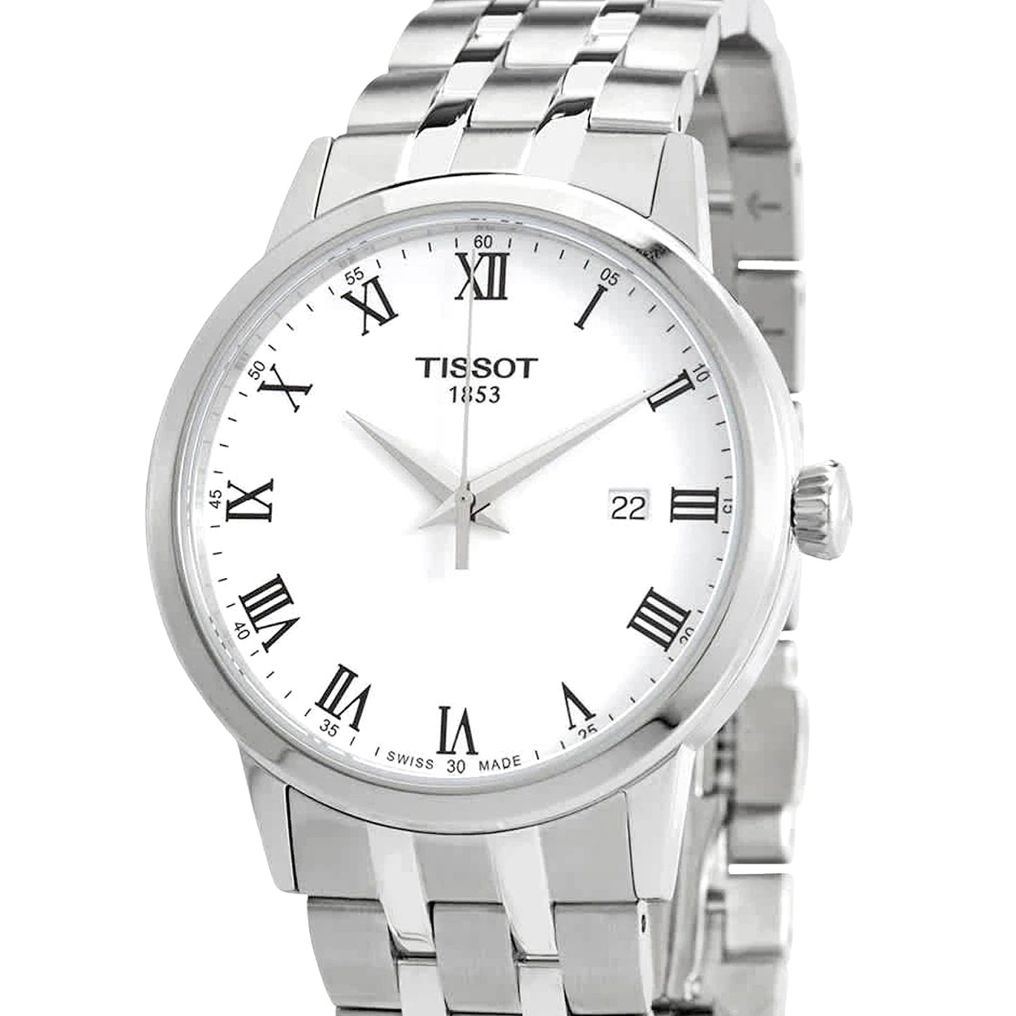 未使用 保管品 TISSOT ティソ T-クラシック クォーツ T129.410.11.013.00 メンズ 腕時計