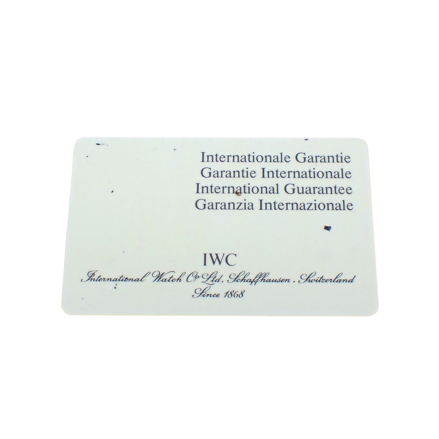 IWC IWC ポートフィノ クォーツ レディース 腕時計