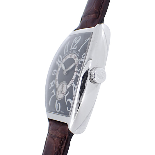 プラチナ950 日本限定モデル FRANCK MULLER フランクミュラー トノーカーベックス 2851S6J メンズ 腕時計