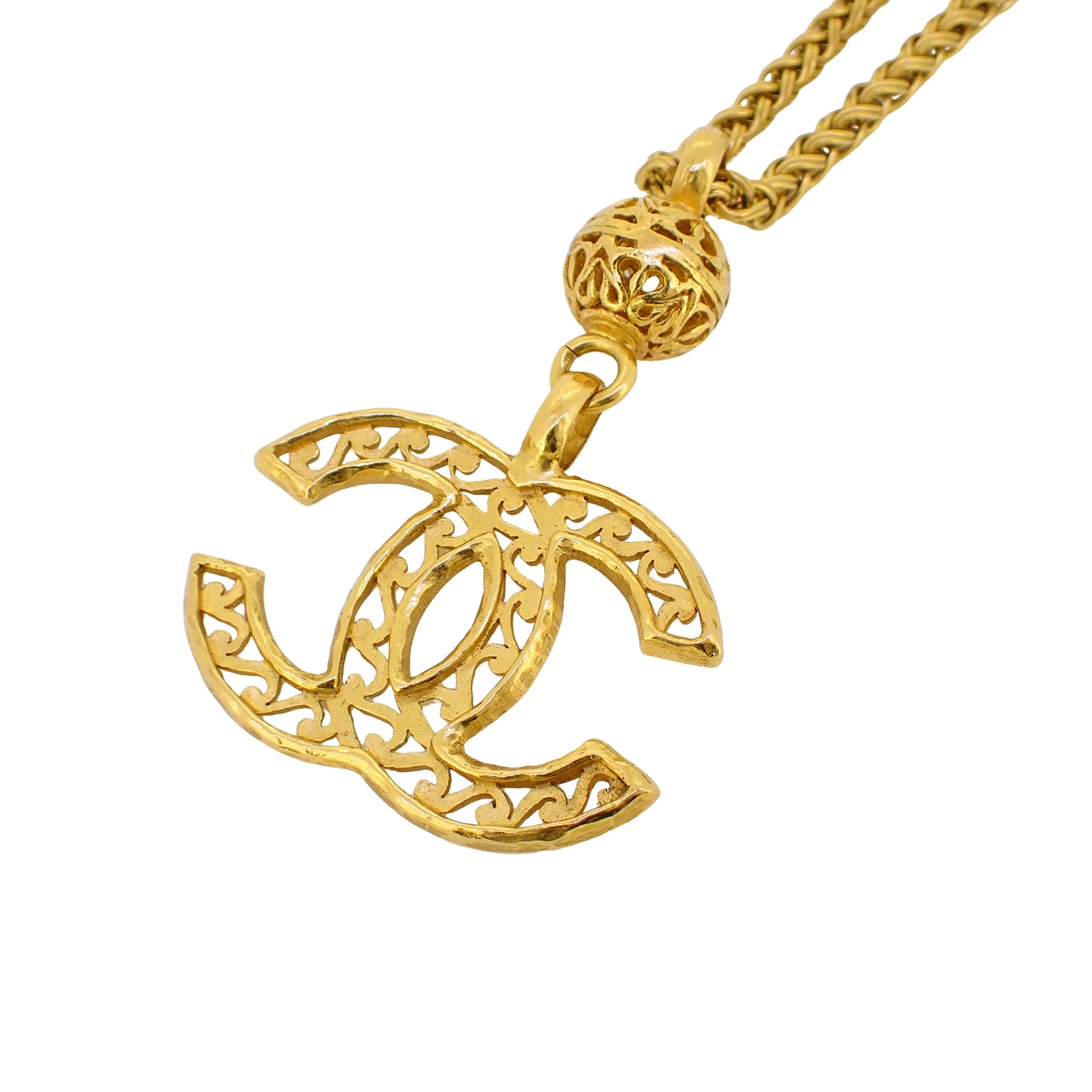 CHANEL シャネル ココマーク 95A ヴィンテージ ゴールド ゴールド レディース ネックレス