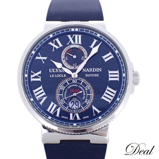 ULYSSE NARDIN ユリスナルダン マリーン クロノメーター 263-67 メンズ 腕時計