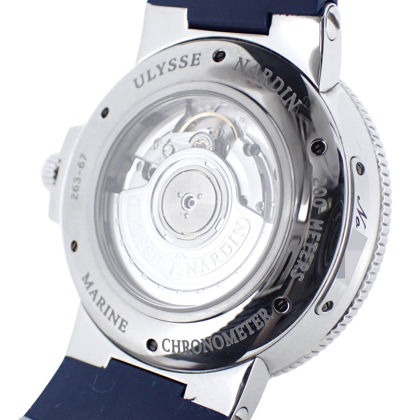 ULYSSE NARDIN ユリスナルダン マリーン クロノメーター 263-67 メンズ 腕時計