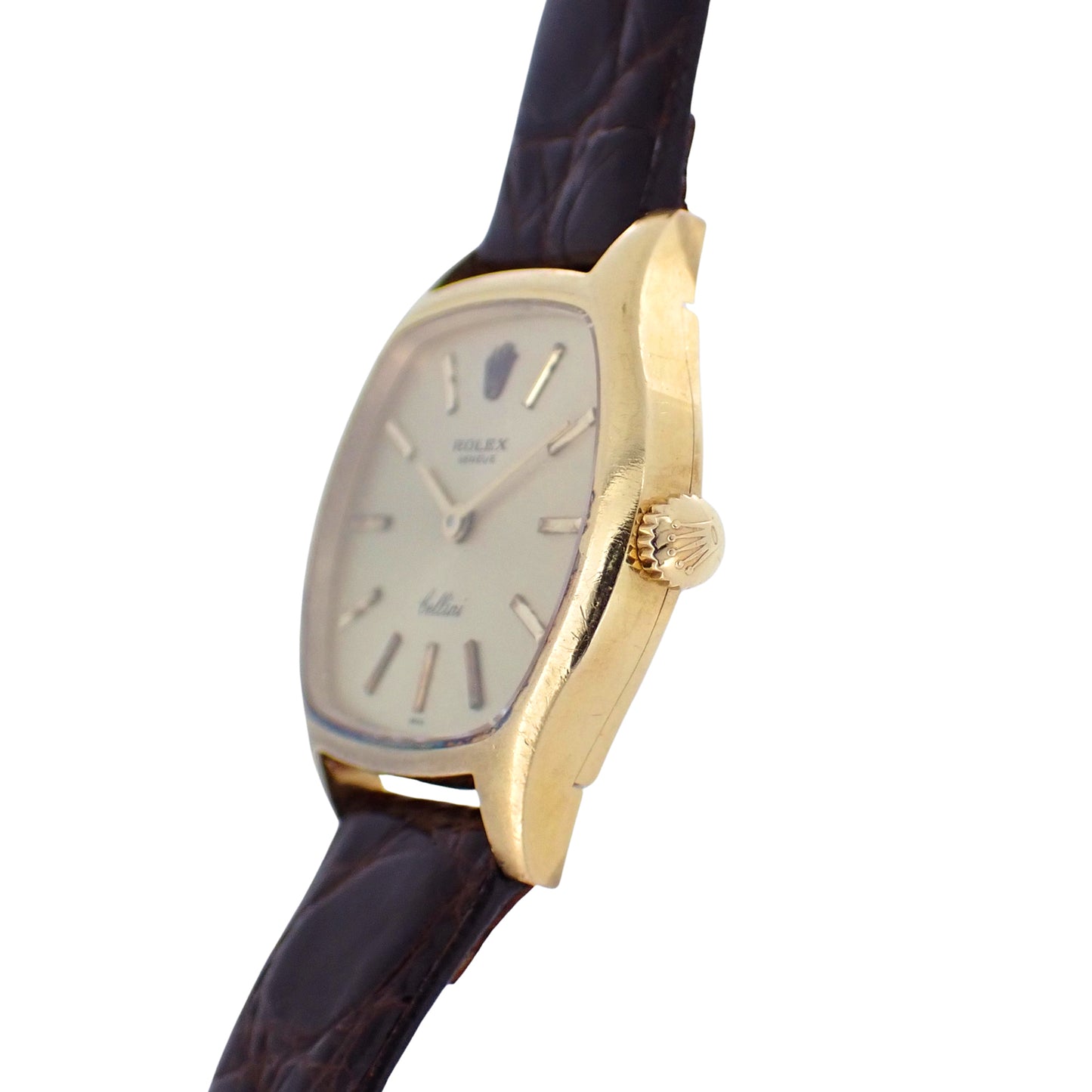 K18YG ROLEX ロレックス チェリーニ 手巻 3801 ヴィンテージ 1971年 レディース 腕時計