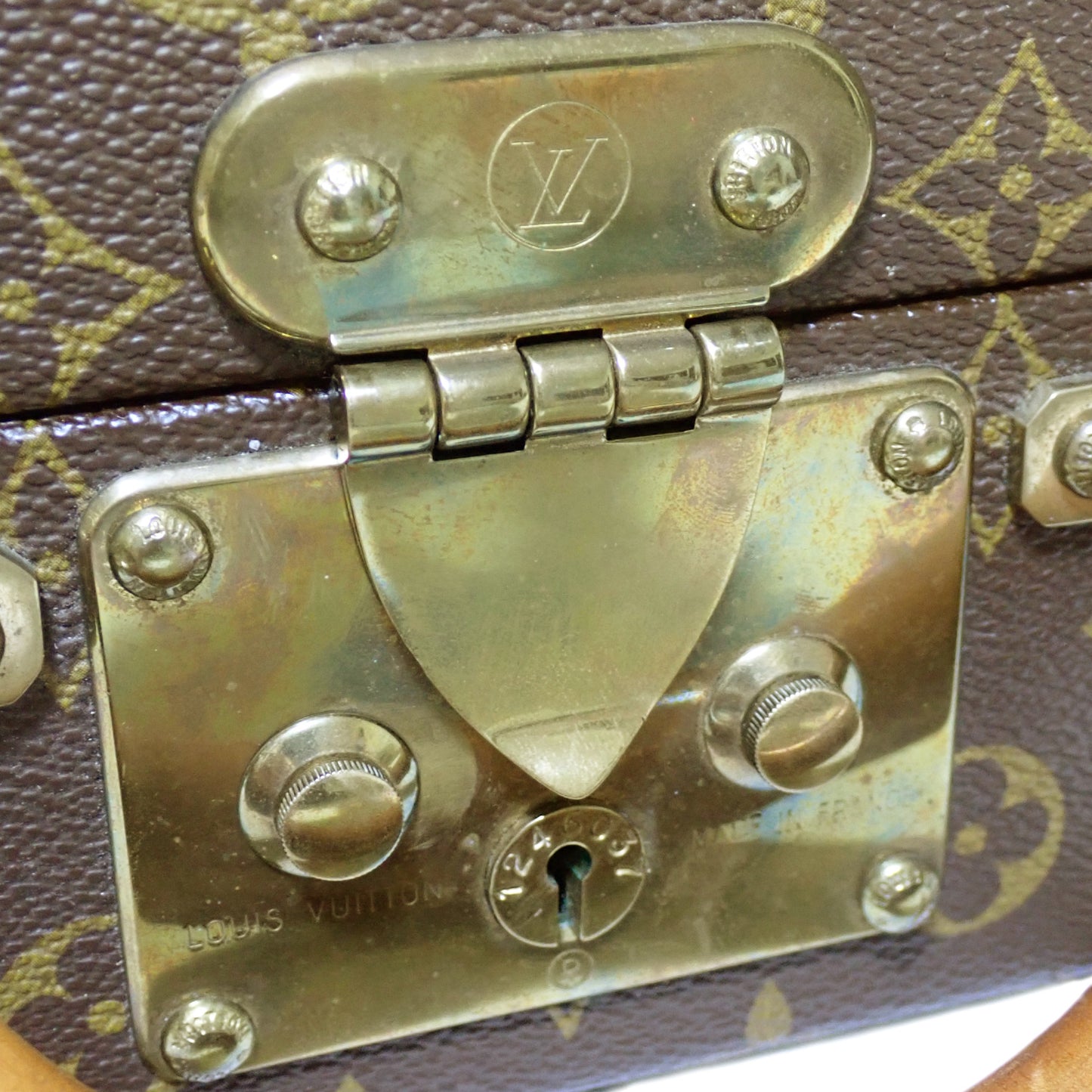 LOUIS VUITTON ルイ・ヴィトン コトヴィル45 モノグラム M21423 アタッシュケース ブラウン メンズ トランク
LV