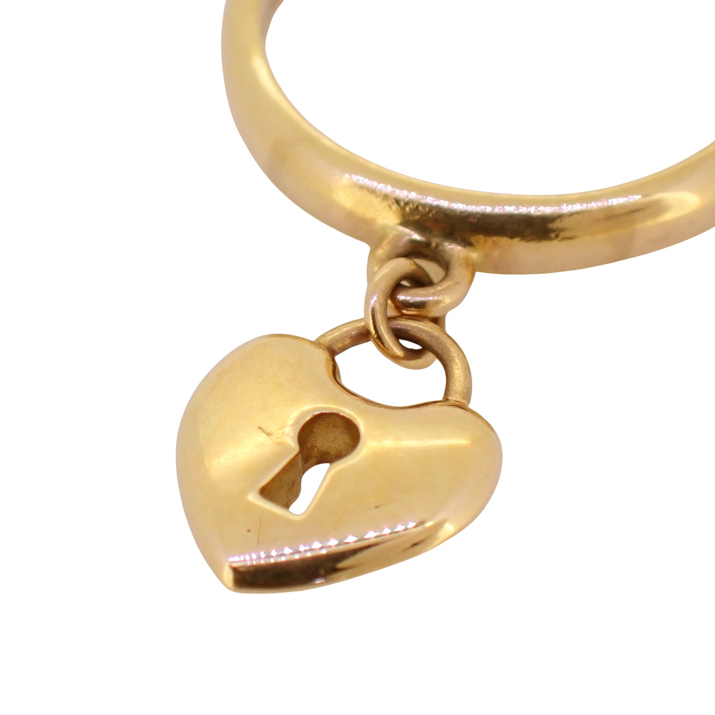 TIFFANY&Co. ティファニー ハートロック K18PG ゴールド レディース リング 指輪