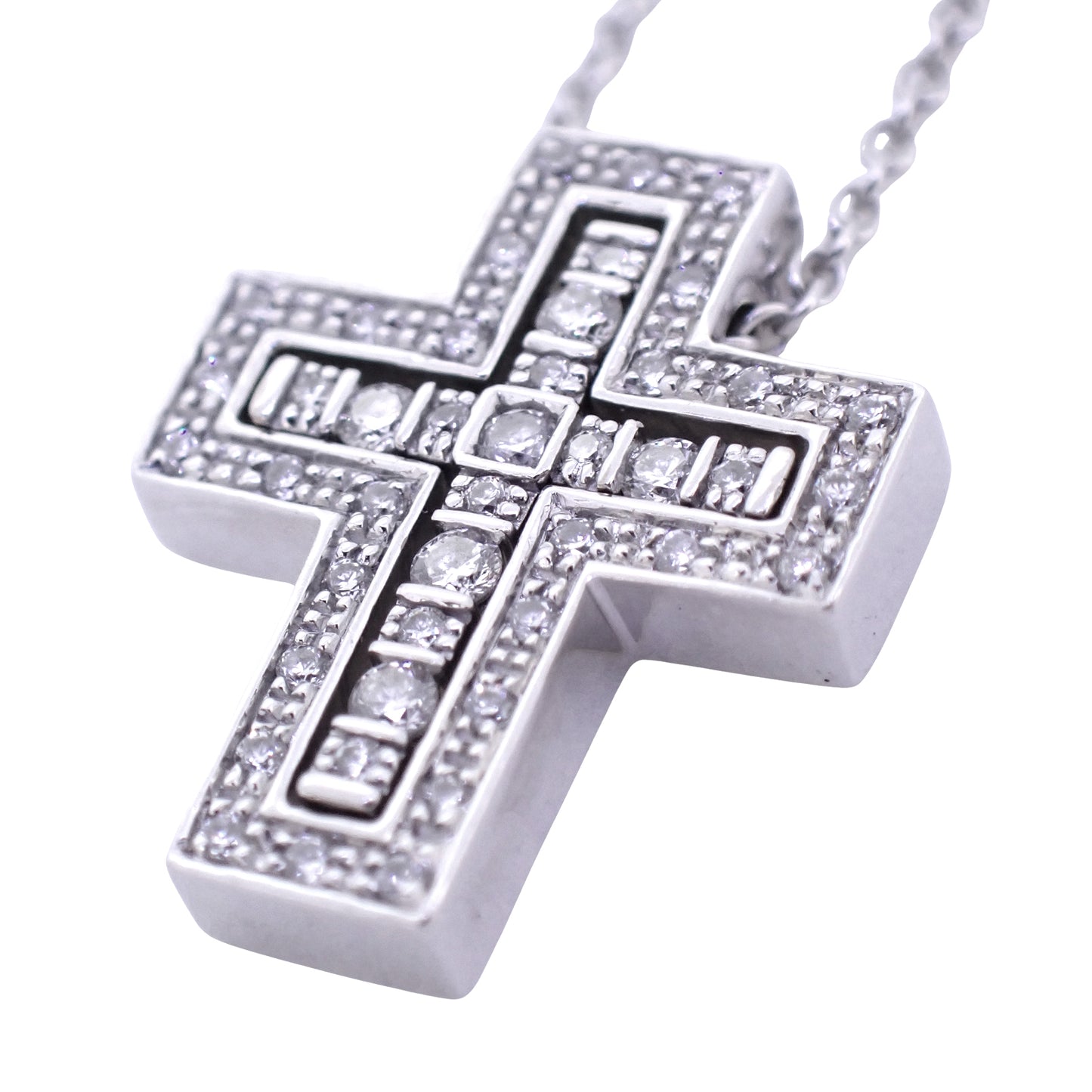 DAMIANI ダミアーニ ベル エポック XXS K18WG ダイヤ 20083507 シルバー レディース ネックレス