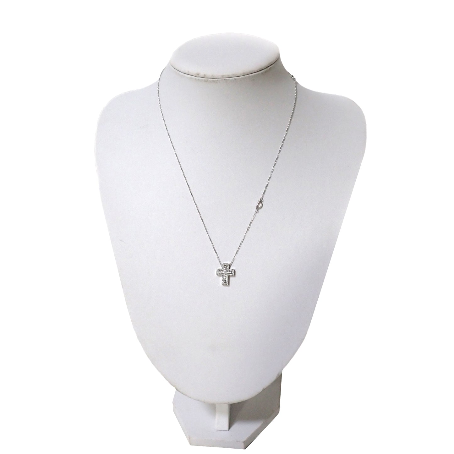 DAMIANI ダミアーニ ベル エポック XXS K18WG ダイヤ 20083507 シルバー レディース ネックレス