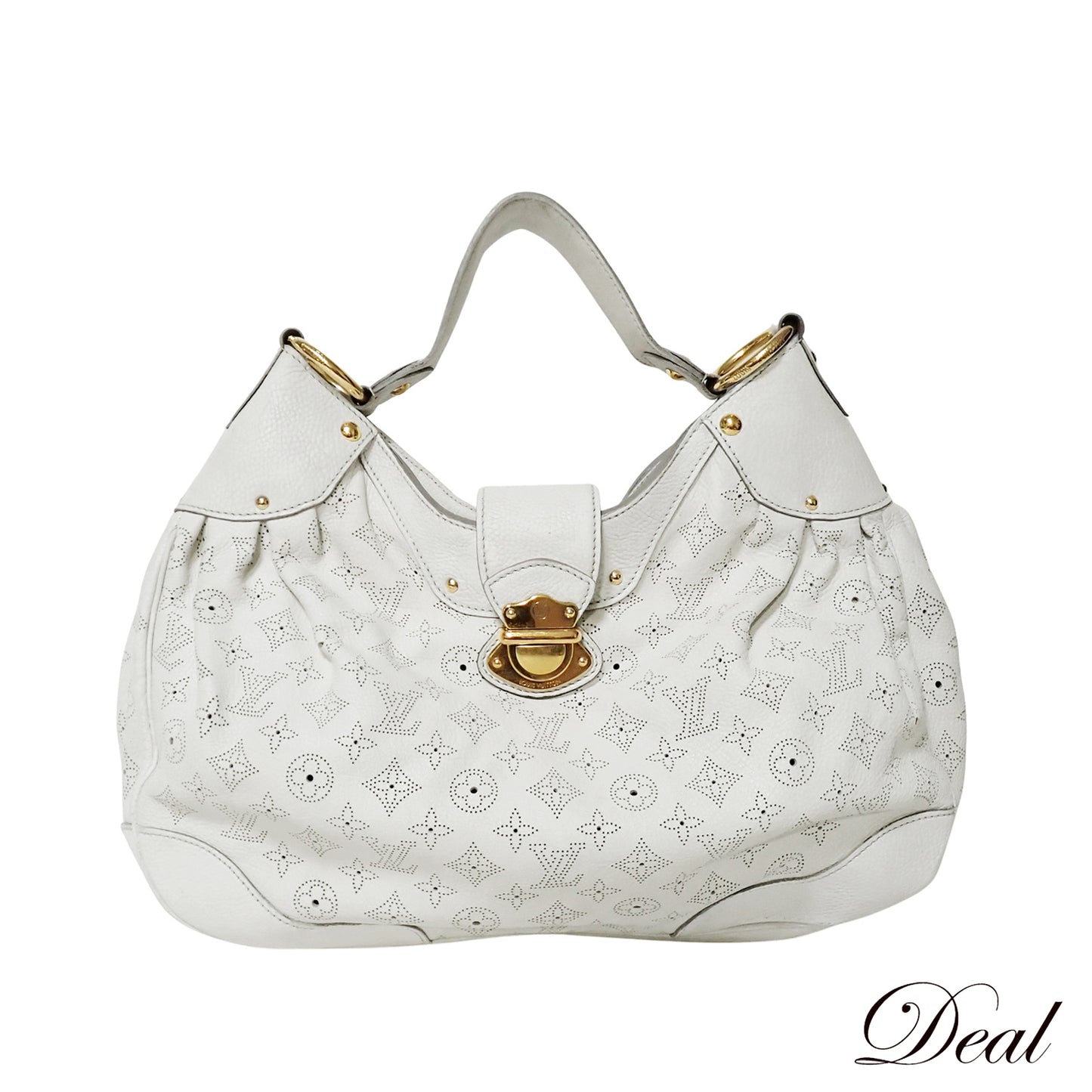 LOUIS VUITTON ルイ・ヴィトン マヒナ ソーラーPM M93126 モノグラム ホワイト レディース トートバッグ
LV