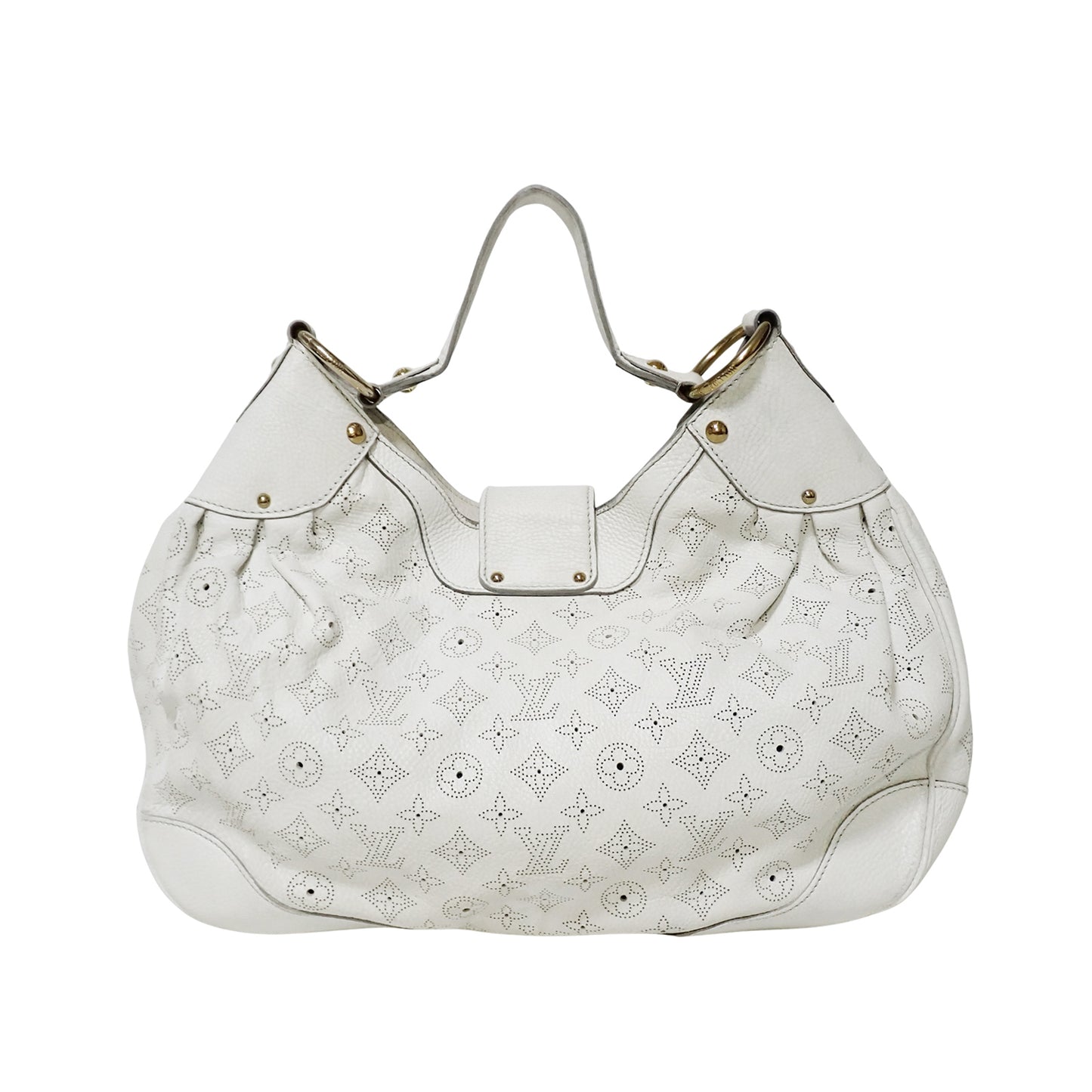 LOUIS VUITTON ルイ・ヴィトン マヒナ ソーラーPM M93126 モノグラム ホワイト レディース トートバッグ
LV