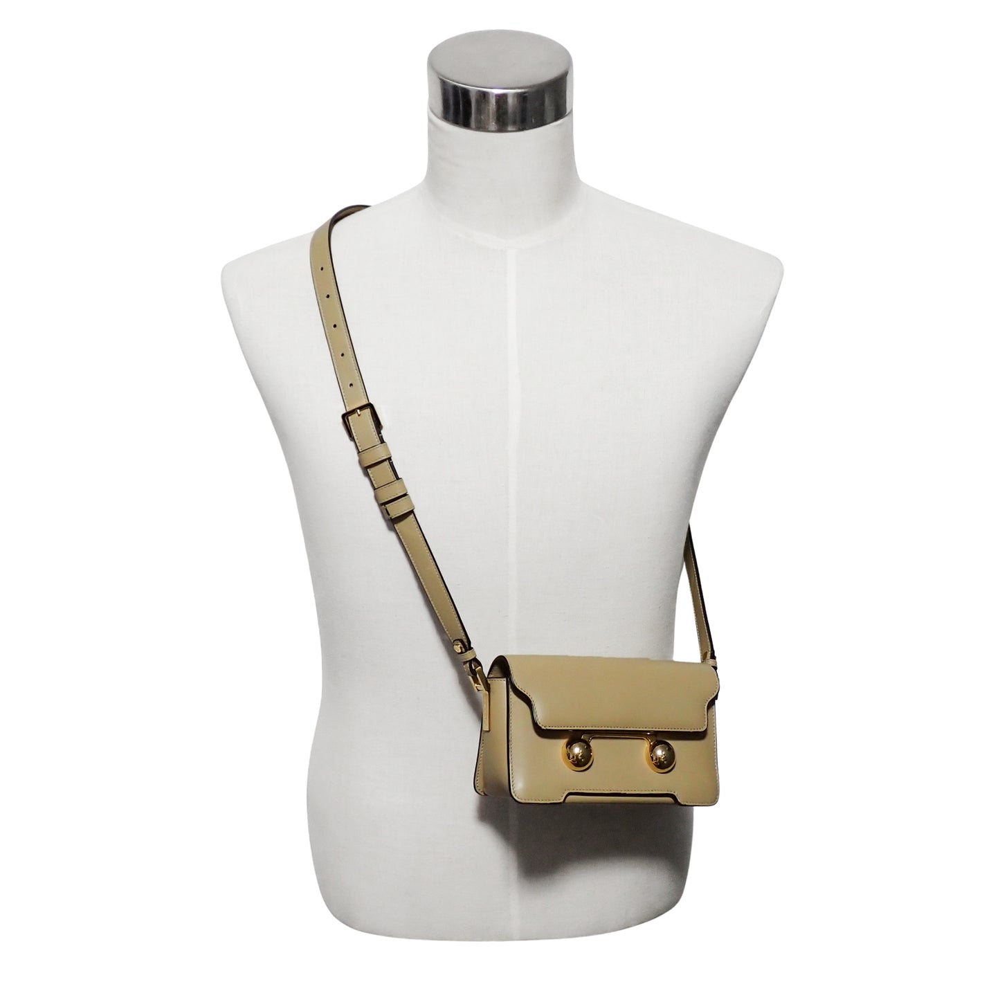 MARNI マルニ トランカルー ミニ ベージュ ベージュ レディース ショルダーバッグ