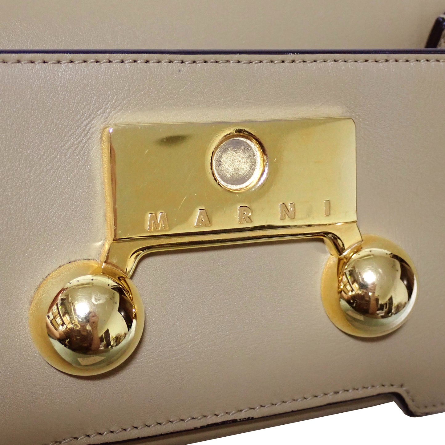 MARNI マルニ トランカルー ミニ ベージュ ベージュ レディース ショルダーバッグ
