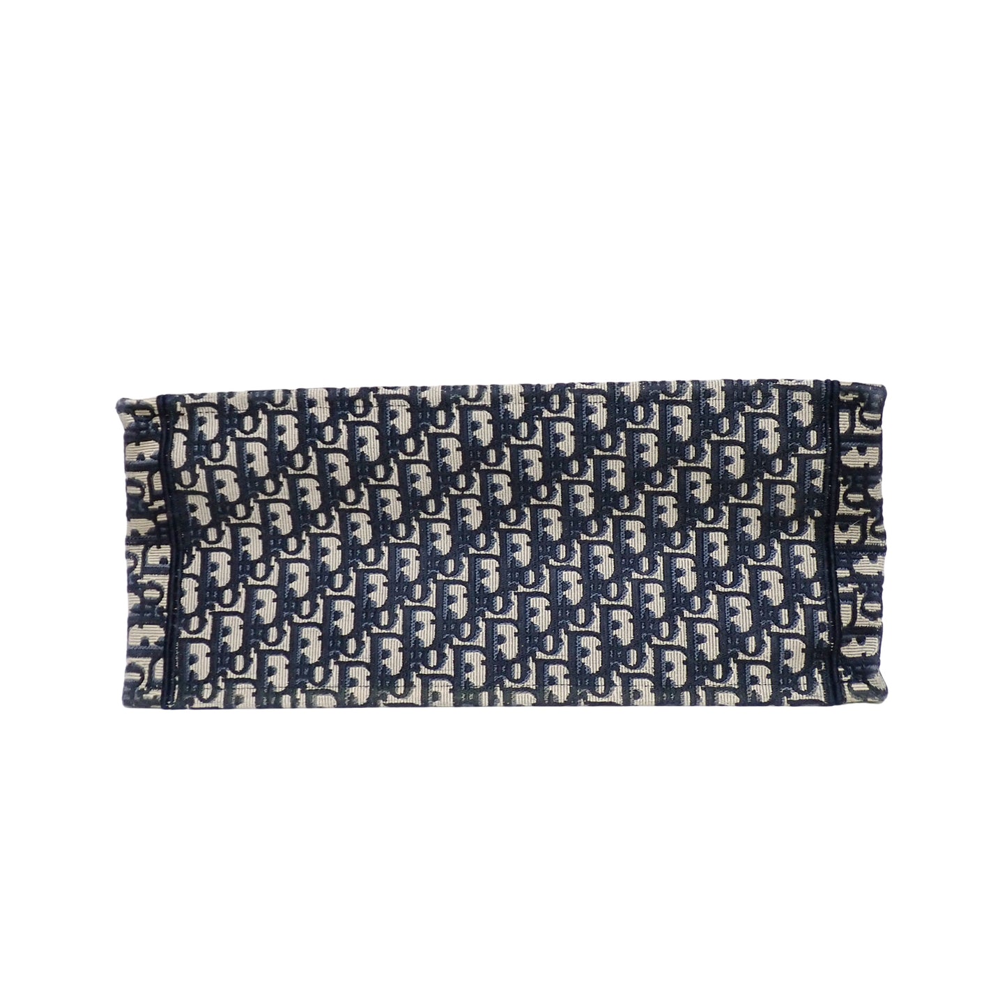 美品 DIOR ディオール BookTote ブックトート ラージ オブリーク エンブロイダリー M1286ZRIW_M828 ネイビー レディース トートバッグ