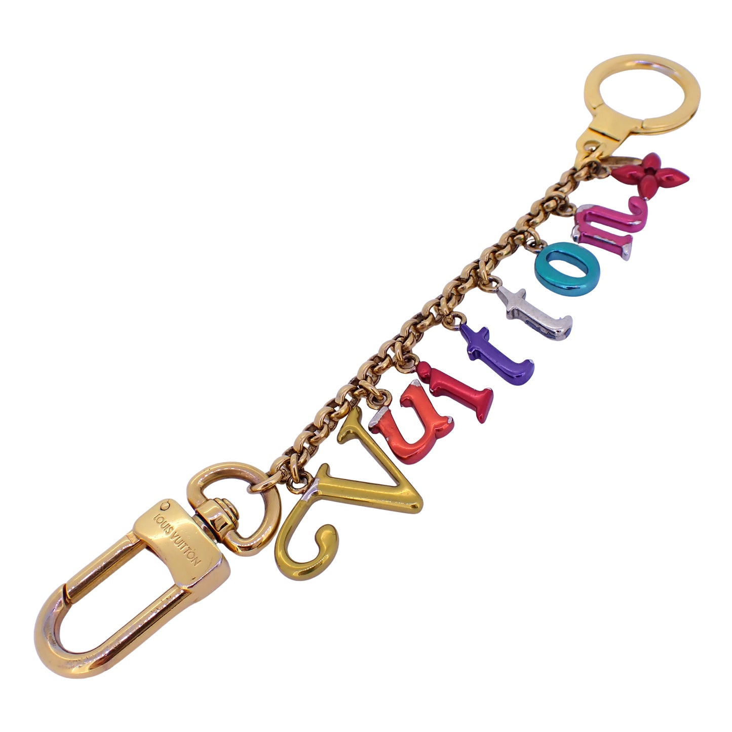LOUIS VUITTON ルイ・ヴィトン ポルトクレ シュンヌ ニューウェーブ キーリング M63748 マルチカラー レディース キーホルダー
LV
