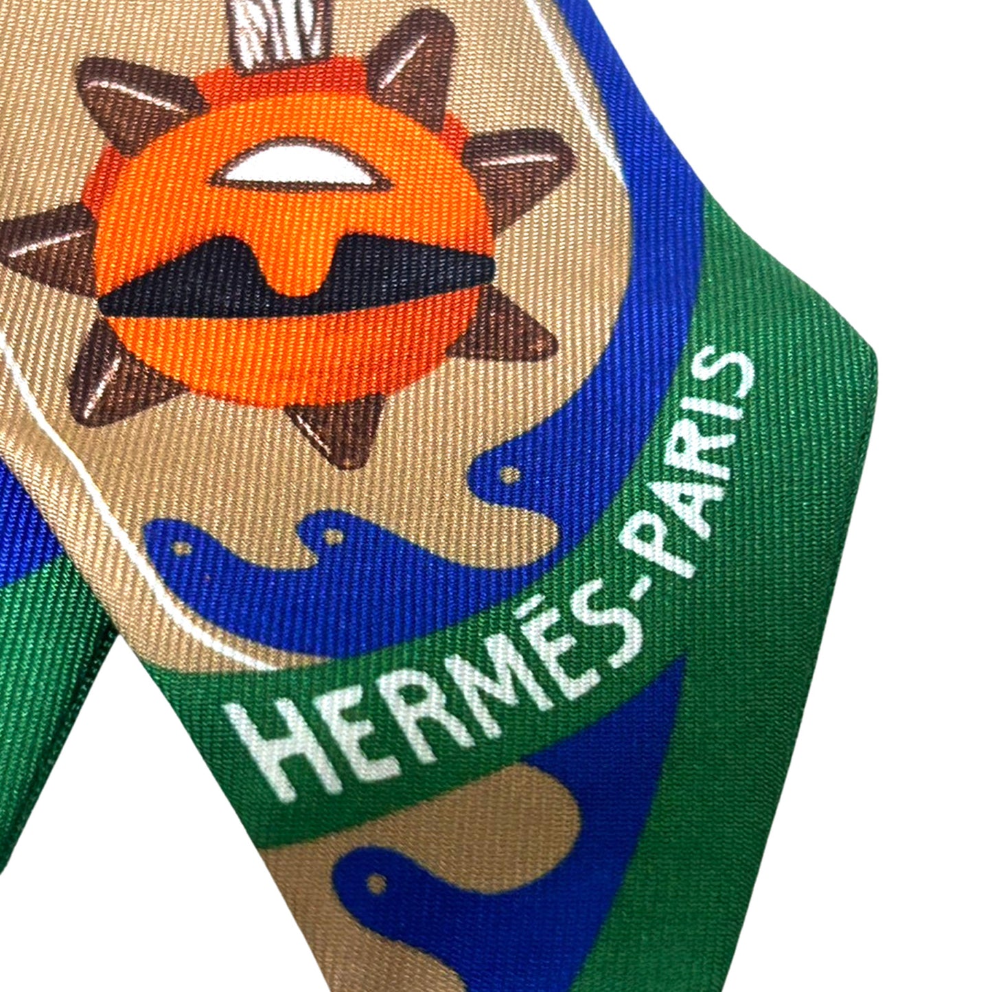 HERMES エルメス ツイリー Funny Ice cream ファニー・アイスクリーム マルチカラー レディース スカーフ