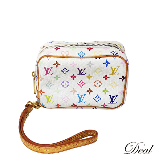 LOUIS VUITTON ルイ・ヴィトン トゥルース・ワピティ M58033 モノグラムマルチカラー ホワイト レディース ポーチ
LV