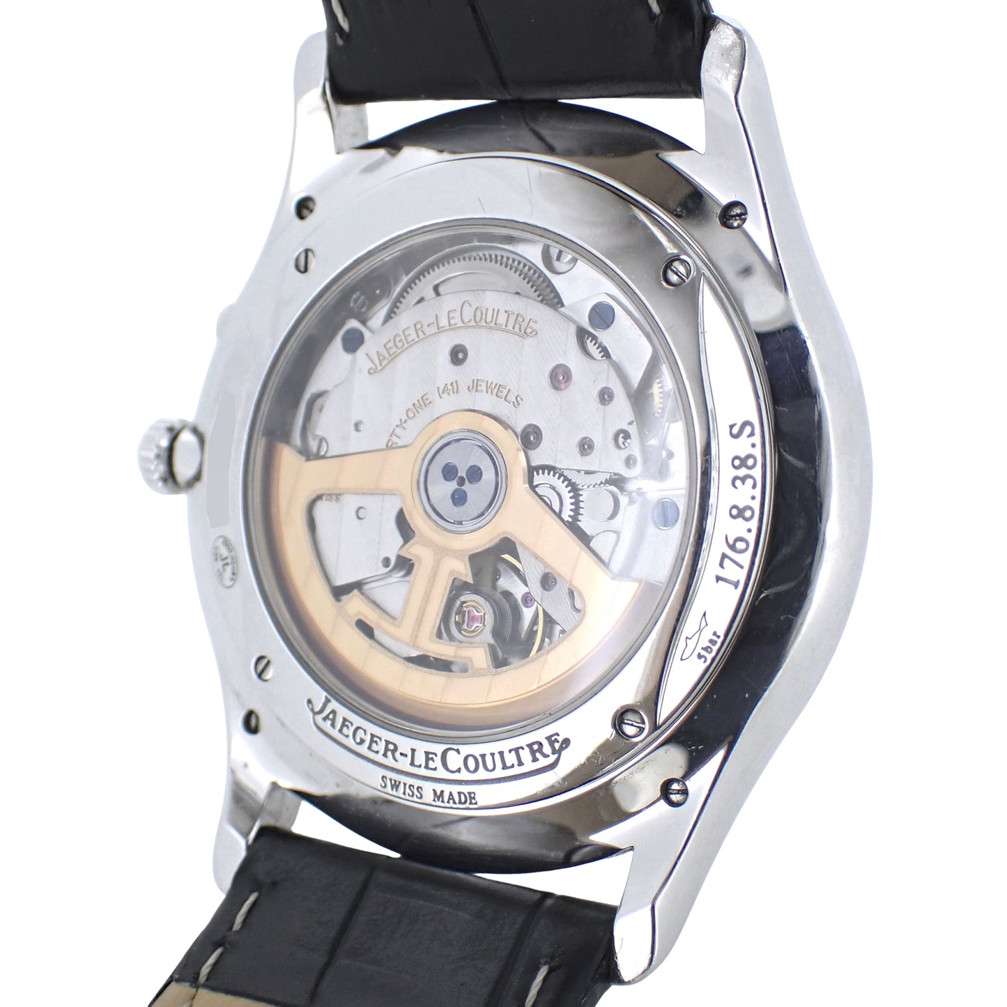 JAEGER LECOULTRE ジャガールクルト マスターウルトラシン リザーブ ド マルシェ Q1378420 176.8.38.S メンズ 腕時計