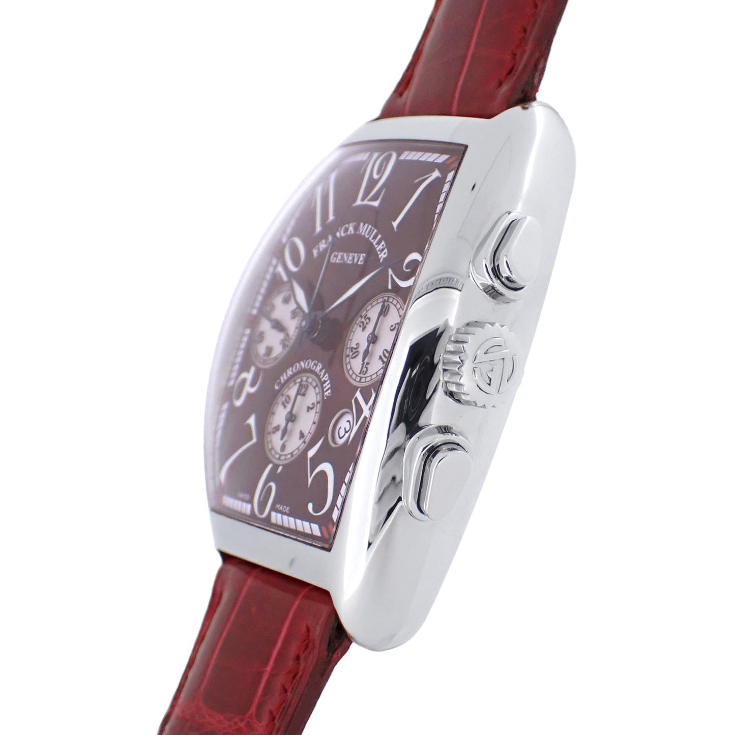 FRANCK MULLER フランクミュラー トノーカーベックス クロノ 7880CCAT メンズ 腕時計