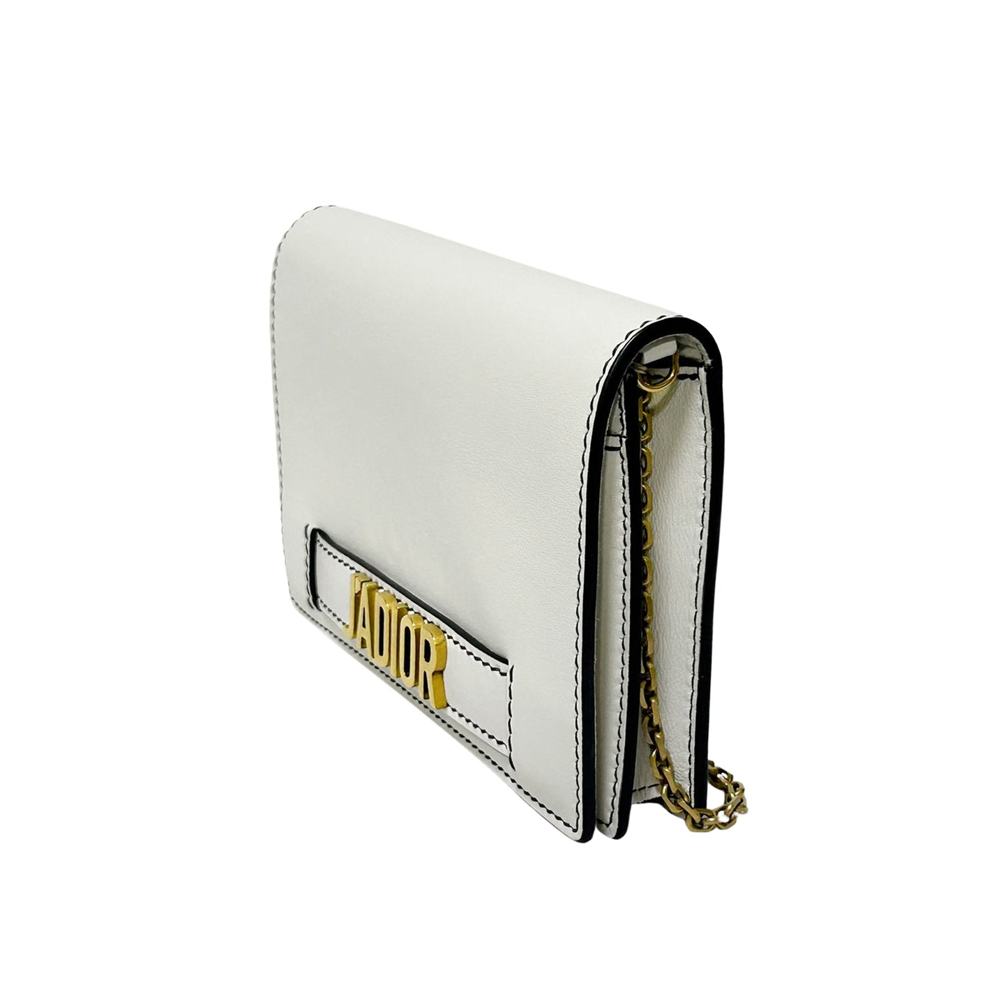 DIOR ディオール J'ADIOR ジャディオール チェーンバッグ レザー ホワイト レディース ショルダーバッグ