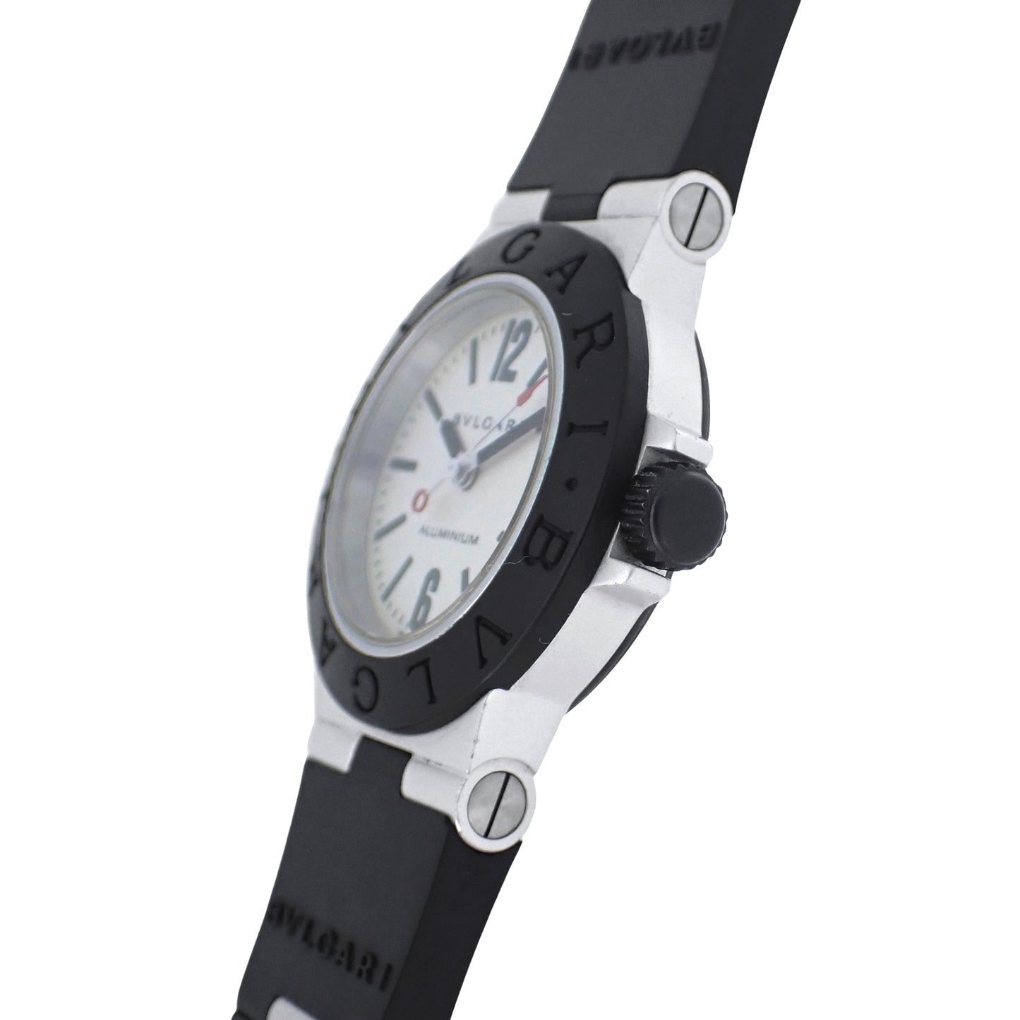 BVLGARI ブルガリ アルニミウム クォーツ AL29A レディース 腕時計