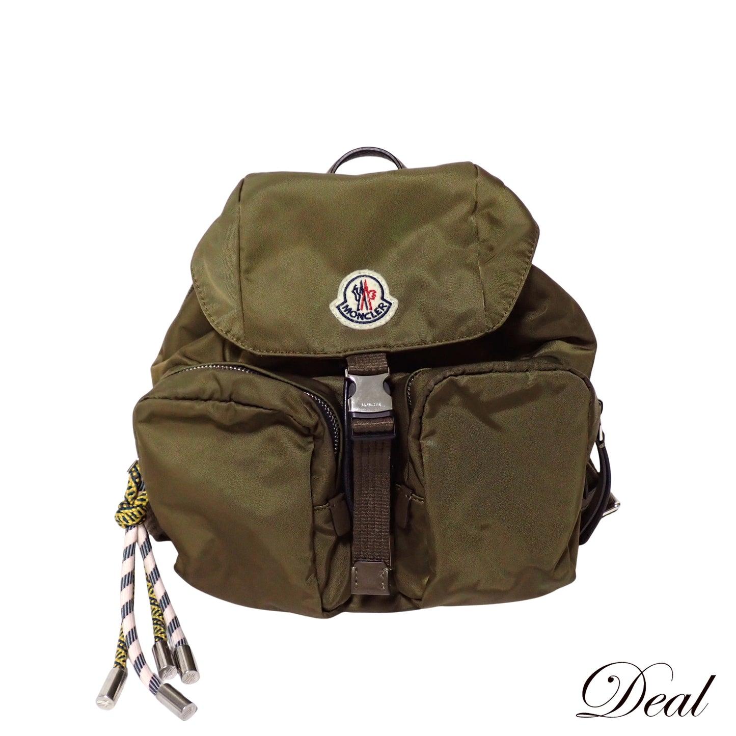 MONCLER モンクレール ドーフィンラージ バッグパック ナイロン F109B5A70000-02SA9-999 カーキ レディース リュック・デイパック