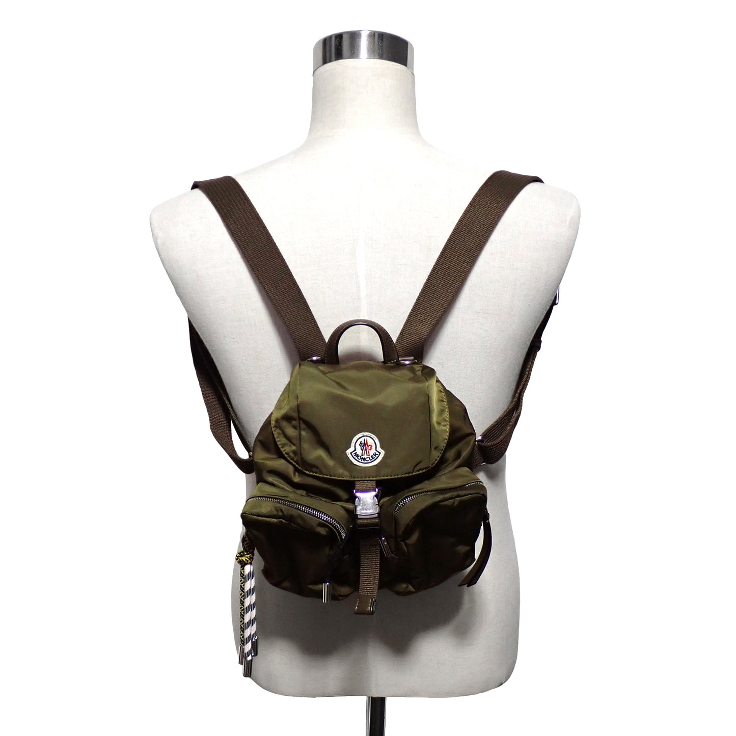 MONCLER モンクレール ドーフィンラージ バッグパック ナイロン F109B5A70000-02SA9-999 カーキ レディース リュック・デイパック