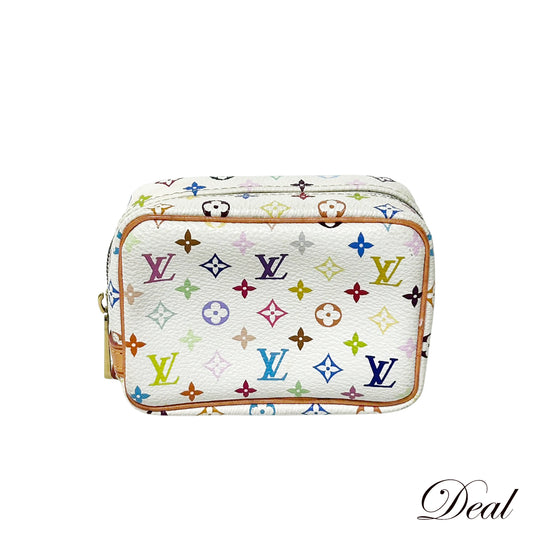 LOUIS VUITTON ルイ・ヴィトン トゥルース・ワピティ M58033 モノグラムマルチカラー ホワイト レディース ポーチ
LV
